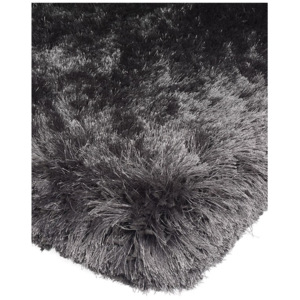 Plush - huňatý koberec koberec - bridlicová/sivá 70x140cm