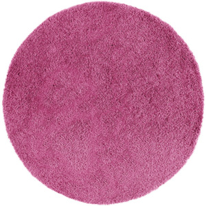 Růžový kulatý koberec Universal Norge, ⌀ 100 cm