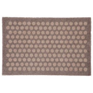 Hnědobéžová rohožka Tica copenhagen Dot, 40 x 60 cm
