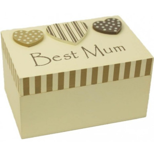 Dřevěná krabička Best Mum D0421