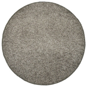 Kulatý koberec SHAGGY šedý
