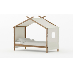 Dětská postel z borovicového dřeva BLN Kids House, 200 x 90 cm