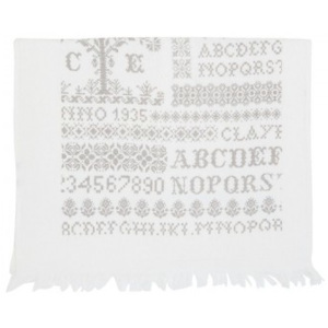 Kuchyňský ručník Cross stitched pattern 40*60 cm 4801
