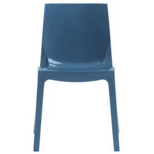 Plastová židle Cold - modrá