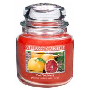 Vonná svíčka Village Candle Pink Grapefruit - Růžový grapefruit 397g 16oz