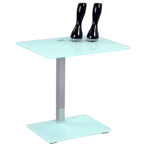 Artenat Odkládací stolek Wenke, 50 cm, bílá bílá