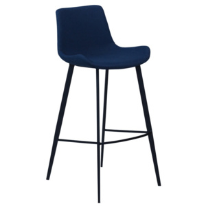 Tmavě modrá barová židle DAN–FORM Hype