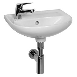 JIKA -Umývátko Lyra plus 40 cm 8.1538.1 bez otvoru pro vodovodní baterii