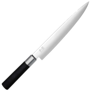 KAI WASABI BLACK Nůž plátkovací, délka ostří 23 cm
