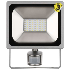 EMOS Lighting LED reflektor PROFI s PIR, 30W neutrální bílá