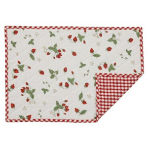 Textilní prostírání Strawberry Garden 48*33 cm - sada 6 kusů 4338