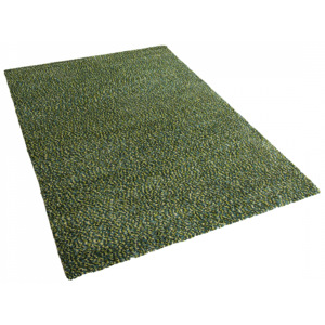 Zelený dlouhovlasý shaggy koberec 300x400 cm - OREN
