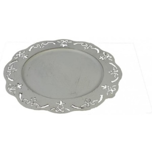Dekorační talíř kov K0122