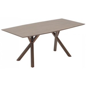 Jídelní stůl z tmavého ořechového dřeva 180 cm - LISALA