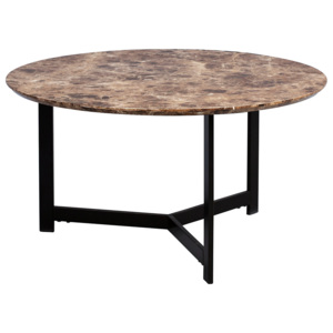 Artenat Konferenční stolek Volker, 80 cm, tmavý mramor