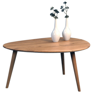 Artenat Konferenční stolek z masivu Cora, 90 cm, divoký dub