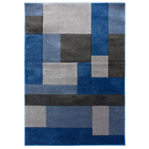 Modrošedý koberec Flair Rugs Cosmos Blue Grey, 160 x 230 cm