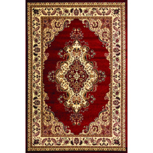Jutex Kusový koberec klasický Metal 516A červený 060x100 cm
