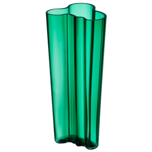 Váza Alvar aalto Iittala 255 mm smaragdová
