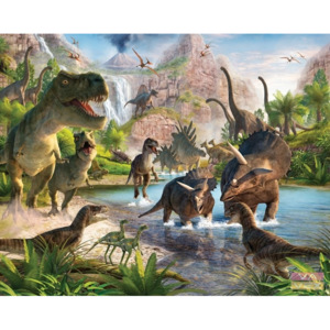 Obrazová tapeta Vavex Dinosauři