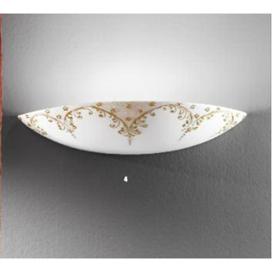OR WA 2-1190/1 Nástěnné svítidlo 1x60W G9 keramika/zlato, šířka 44,5cm - ORION