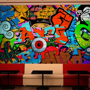 Bimago Fototapeta - Graffiti art 100x70 cm