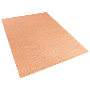 Oranžový bavlněný koberec 160x230 cm - DERINCE