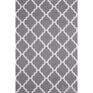 Kusový koberec buklák (boucle) Adria 18GSG | šedý Typ: 120x170 cm