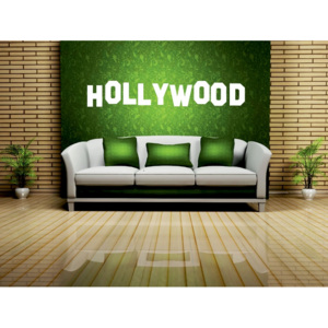 Samolepka na zeď - nápis Hollywood (Rozměr: vlastní)