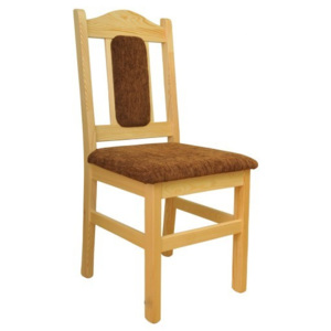 Dřevěná židle 4D - borovice (světlá)