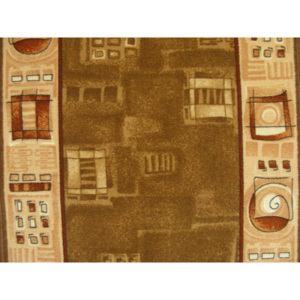 Rekos Běhoun Zara b.972 - hnědý šíře 100 cm