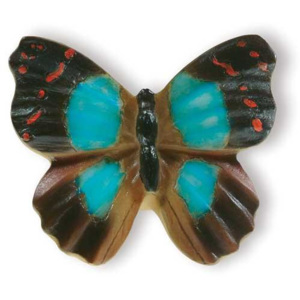 Úchytka Siro Motýl modro-černý