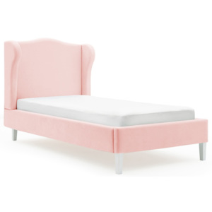 Dětská růžová postel PumPim Lara, 200 x 90 cm