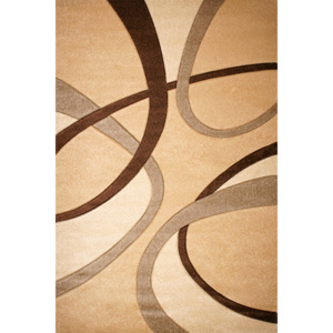Jutex Kusový koberec moderní Nairobi 094A tmavě béžový 120x170 cm