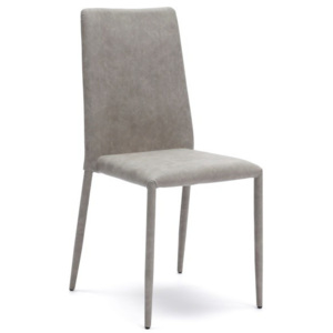 Sada 4 světle šedých jídelních židlí Design Twist Dammam