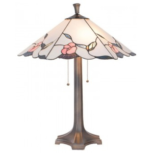 ClayreC Stolní lampa Tiffany Lilla 5LL-5867
