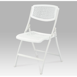 Artium Sklápěcí židle bílá - CT-721 WT