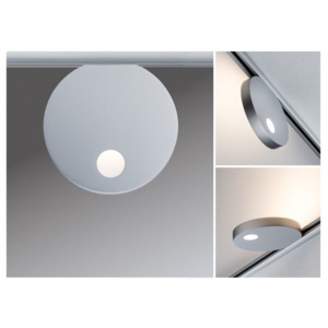 P 95321 URail - LED spotové svítidlo Uplight Salto 16W, 750 lm, 2700K, matný chrom - PAULMANN