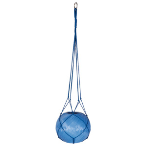 Závěsná váza/květináč Swing Handed By (Barva- modrá Dusk blue)