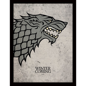 Obraz na zeď - Hra o Trůny (Game of Thrones) - Stark