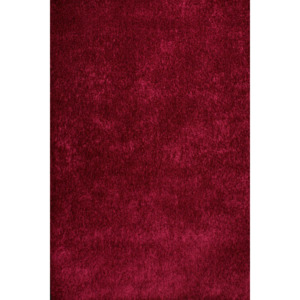 Jutex Kusový koberec s vysokým vlasem Melbourne Shaggy fialový 050x080 cm
