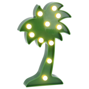Zářící výzdoba COCONUT TREE, figurka LED