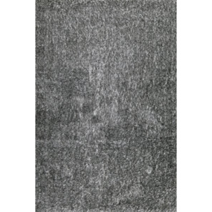 Jutex Kusový koberec s vysokým vlasem Borneo Shaggy 207 černo-bílý 050x080 cm
