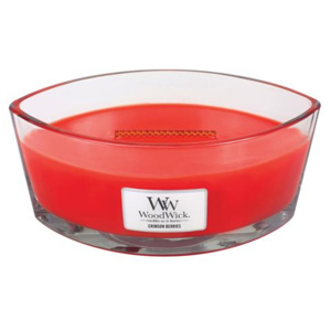WoodWick Svíčka oválná váza 454g - Červená jeřabina