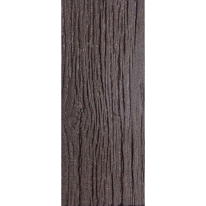 Gumový zahradní nášlap - imitace dřeva - barva hnědá 67460040