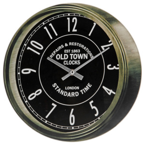Nástěnné hodiny OLD TOWN, kulaté, Ø 30 cm
