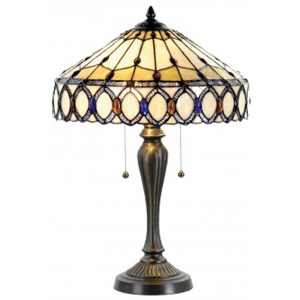ClayreC Stolní lampa Tiffany Brest 5LL-5497