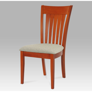 Artium Jídelní židle, třešeň / potah šedý - BE816-sed TR2
