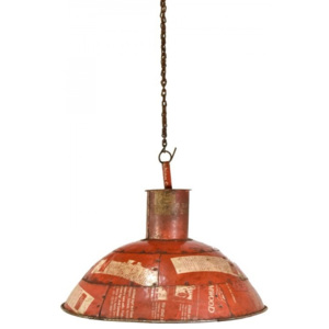 SB Orient Lampa z recyklovaných plechů, ruční práce, průměr 49, výška 38cm