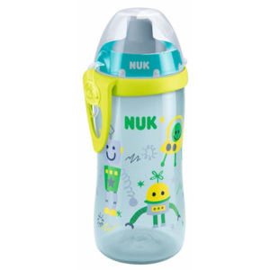 Dětská láhev NUK Flexi Cup 300 ml modrá